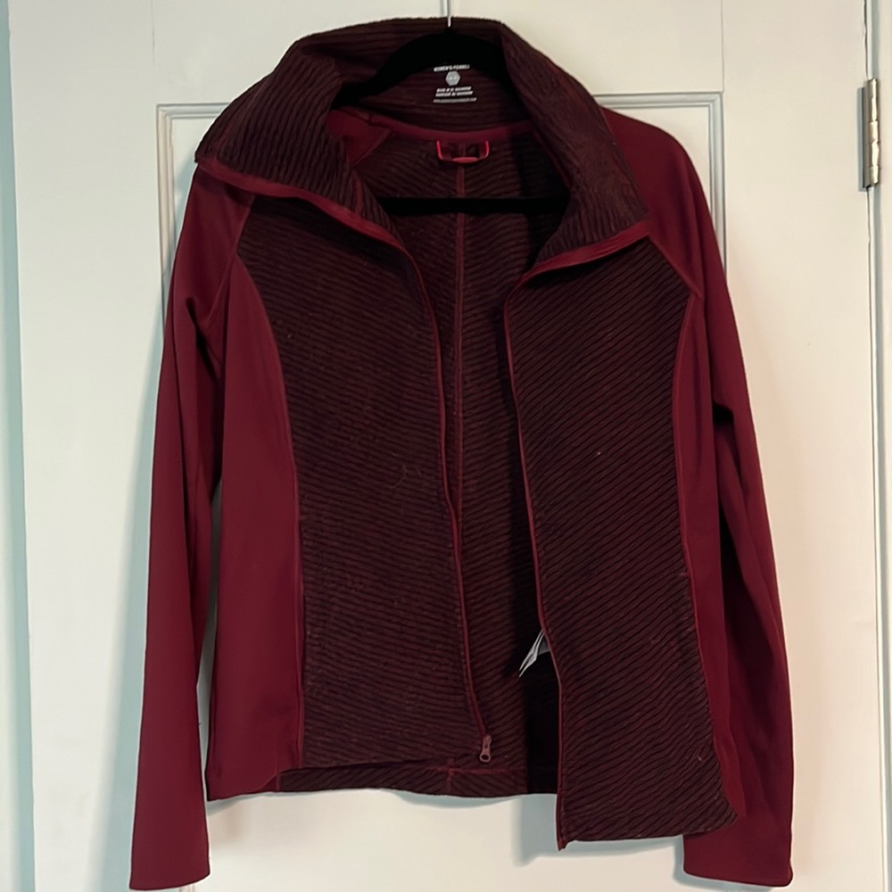 Mountain Hardwear zip wool sweater